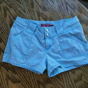 Blue shorts